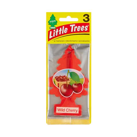 Little Trees Air Freshener Wild Cherry Fragrance 3 Count