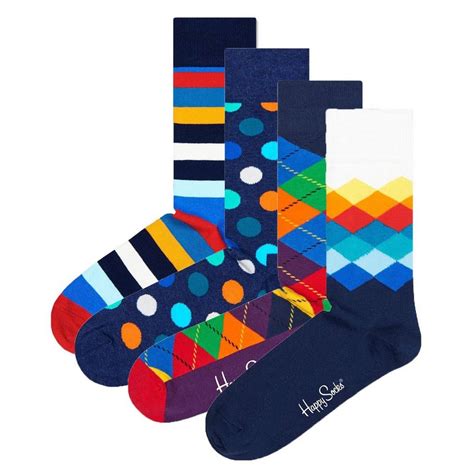 Happy Socks Kurzsocken »4er Pack Unisex Socken, Geschenkbox« online ...