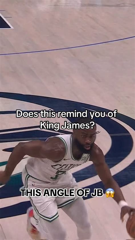 Does This Dunk By Jaylen Brown Remind You Of King James Nba