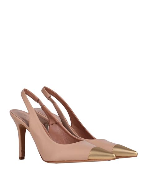 SAPATO NUDE DOURADO PONTO CHIC PontoChic