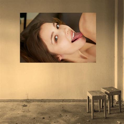 502948 Brunette Paintings 1955 Hot Sexy Cute Photo 36x24 WALL PRINT POSTER EBay