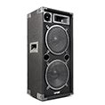 Max 10 Dual Passive DJ Speakers Pair Mixer SPL 1000 Amplifier