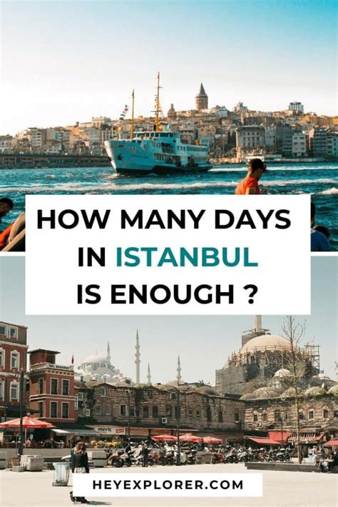 How Many Days In Istanbul Is Enough Itinerary Tips