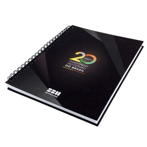 Caderno Capa Dura Personalizado - Caderno 21x28cm com Capa Dura Personalizado - Iniciativa Brindes ...