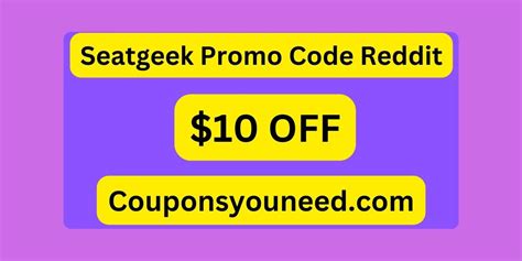 $10 OFF SeatGeek Promo Code Reddit SEPT' 2025 (*NEW*)