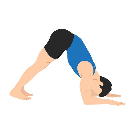 Man Doing Dolphin Pose Ardha Pincha Mayurasana Exercise 26177951