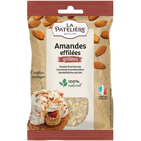 La Pateliere Amandes Effilées Grillées Chronodrive