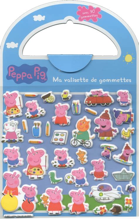 Amazon Ma Valisette De Gommettes Peppa Pig 90 Gommettes