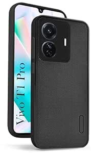 Jkobi Back Cover Case For Vivo T Pro G Textured Grip Design Camera