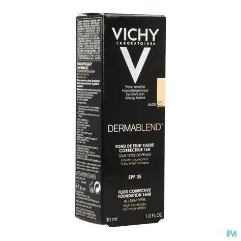 Vichy Fdt Dermablend Fluide 25 Nude 30ml Online Apotheek Pharmazone