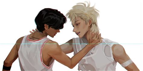 Pin By Anastasia Volk On ATEEZ Kpop Fanart Anime Artwork Wallpaper Cute Gay Couples