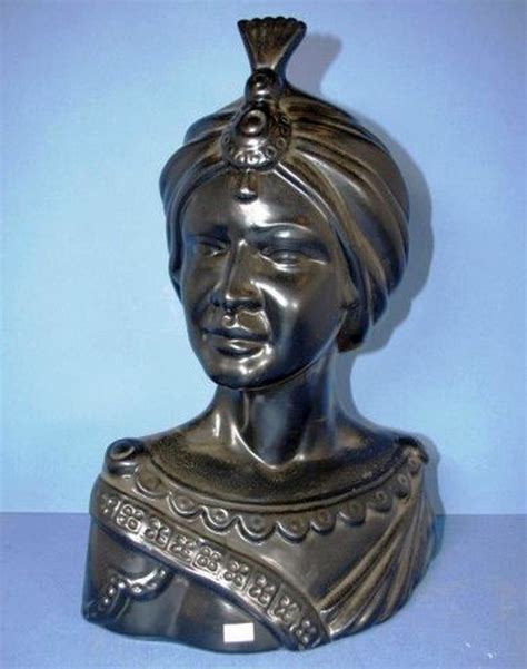 Vintage Plaster Bust Of A Lady 1920s Style 42 Cm High Monthly