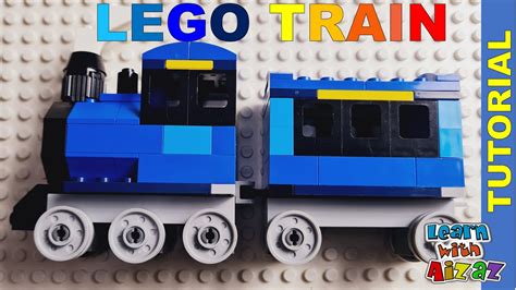 Lego Train Tutorial How To Build A Train With Lego Classic 10696 Learn With Aizaz Youtube