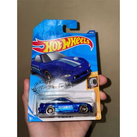 Jual Hot Wheels 95 Mazda RX 7 Biru Shopee Indonesia