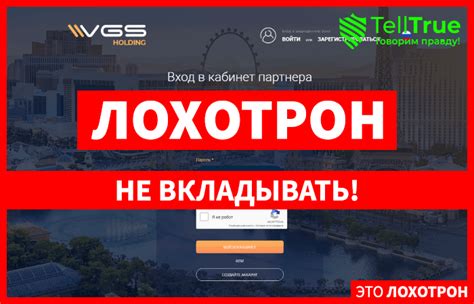 🥇VGS-Holding - отзывы и обзор. Это развод или реальный заработок? ᐈ ...