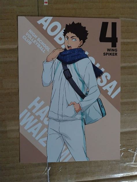 Haikyuu Haikyu A5 Postcard Hinata Kageyama Tsukishima Oikawa Iwaizumi