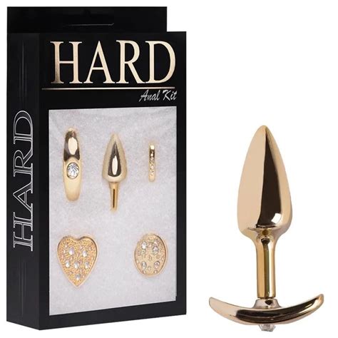 Kit Anal Luxo Metal Hard c 4 Bases Diferentes P Sensual Center Sex Shop São Carlos