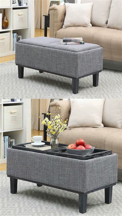 Столик с пуфиками внутри - 98 фото