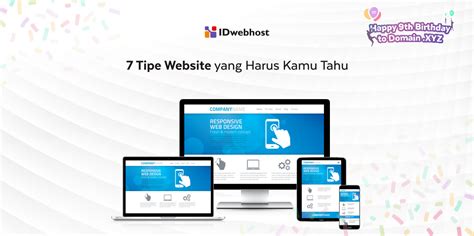 Tipe Website Yang Harus Kamu Tahu