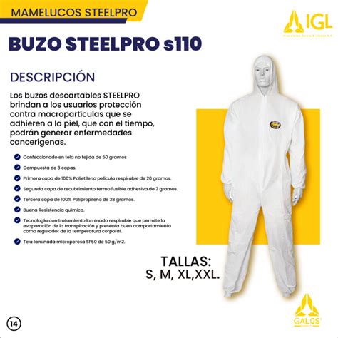 Buzo Steelpro S Igl