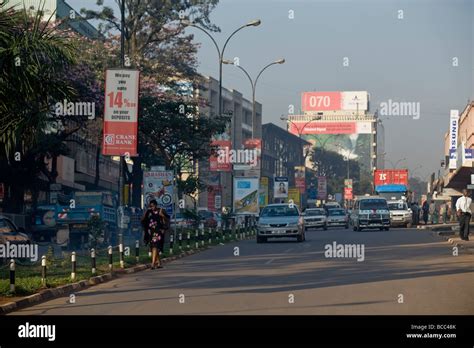 Streets Of Kampala Uganda Stock Photo Alamy