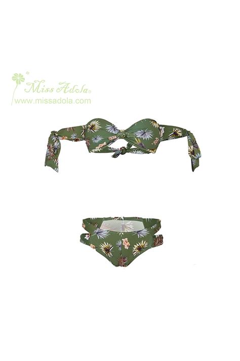 OEM Super Purchasing For Custom Swimwear Bikini Miss Adola Champagne Gold Sexy Backless