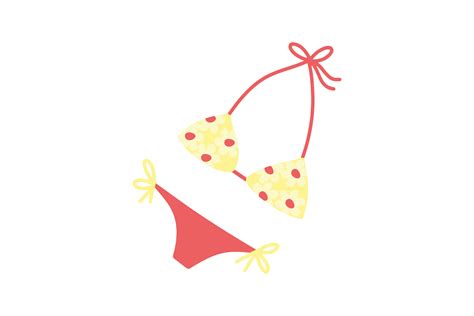 Summer Bikini Vector 4 Graphic By Kindaweird Studio Creative Fabrica