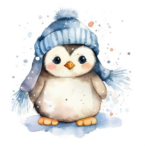 Adorable Baby Penguin Art So Cute 🐧 ️ Babypenguin Artwork