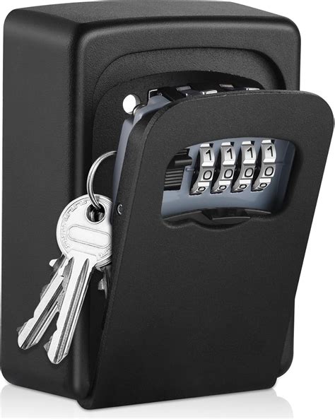key lock box wall mounted digit combination weatherproof lockbox