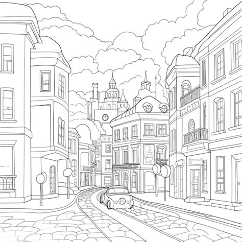 Premium Ai Image Graphic Of City