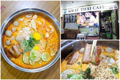 Korat Thai Cafe Revamped Menu With Creamy Rich Tom Yum Mama Pot At Orchard Towers