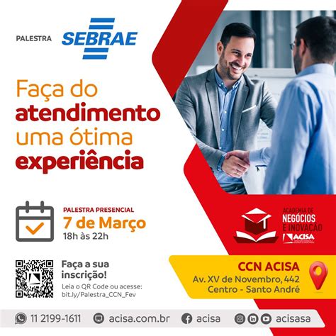 ACISA E SEBRAE Promovem Palestra Gratuita Sobre Atendimento Revista Unick