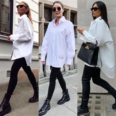 pin  sophie tonna    wear oversized shirt outfit white