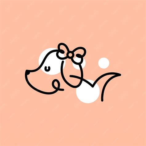 Plantilla De Diseño De Logotipo De Perro Concepto De Logotipo De Animal