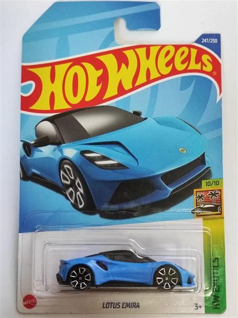 Hot Wheels Lotus Emira Hw Exotics Ages And Up Blue Price History