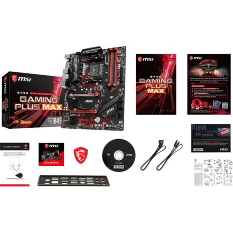 Материнская плата MSI B450 GAMING PLUS MAX (AM4, ATX) — купить в ...