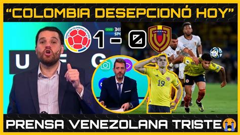 As Reacciono Prensa Venezolana De F Tbol Total A Victoria De Colombia