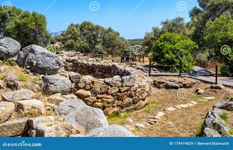 Arzachena, Sardinia, Italy - Panoramic View Of The Town Of Arzachena ...