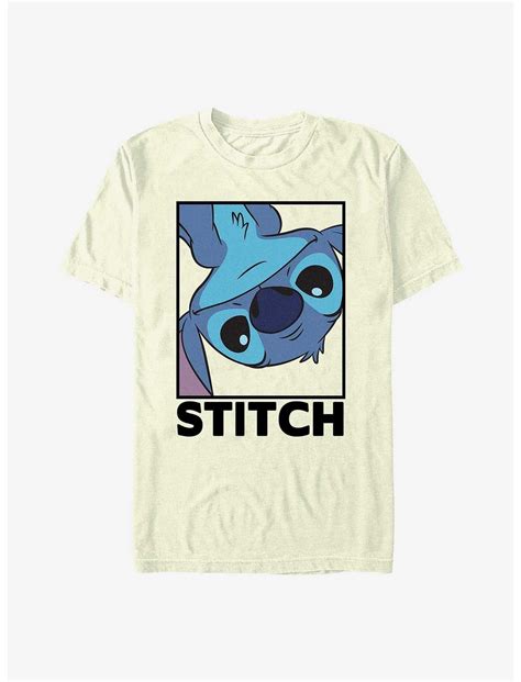 Disney Lilo And Stitch Peekaboo T Shirt Beigetan Hot Topic