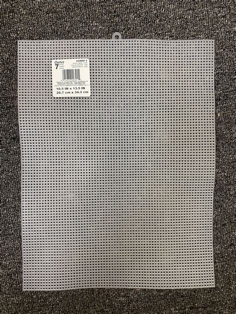Darice Mesh 7 Clear Plastic Canvas 105x 135 Etsy
