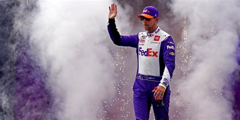 Denny Hamlin Wins Pole Award For Ally At Nashville Superspeedway