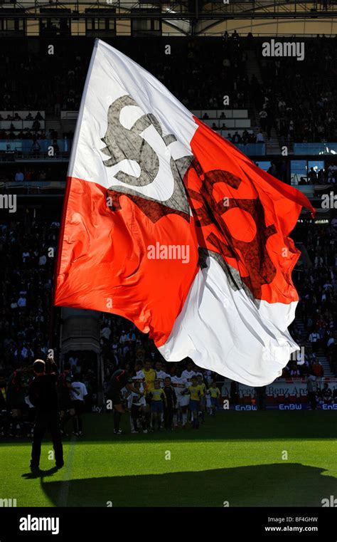 Flag vfb stuttgart football club hi-res stock photography and images