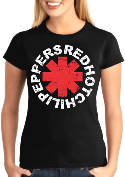 CAMISETA BABY LOOK FEMININA RED HOT CHILI PEPPERS BANDAS Elo