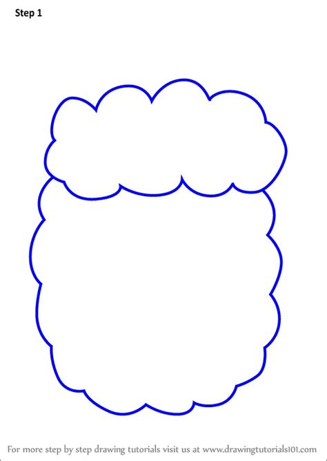 How To Draw An Alpaca Face For Kids Animal Faces For Kids Step By