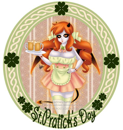 St Pattys Beer Maid — Weasyl