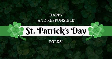 Dark St Patrick S Day Facebook Post Venngage