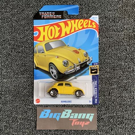 HOT WHEELS TRANSFORMERS Bumblebee Mainline Case K In Stock New VW EUR
