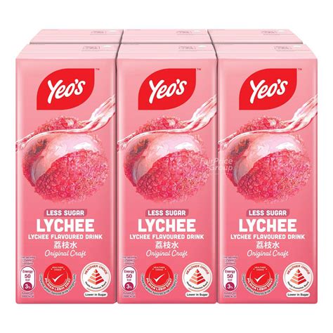 Yeos Packet Drink Lychee Ntuc Fairprice