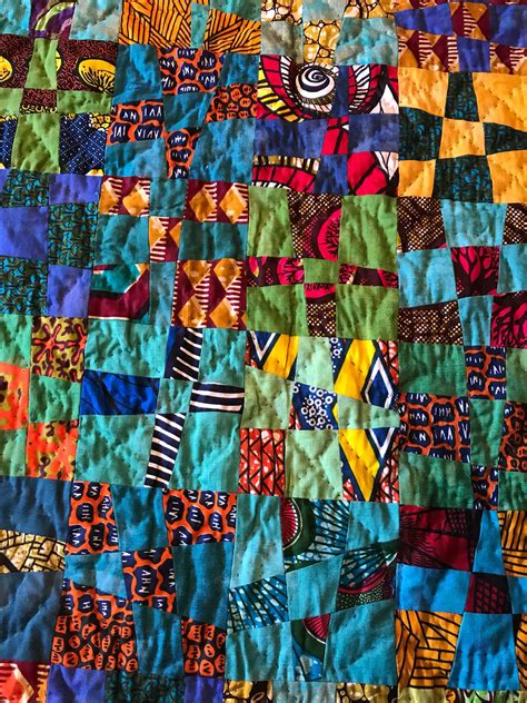 African Fabric Quilt Wax Print Quilt African Fabric Etsy Quilts African Quilts African Fabric