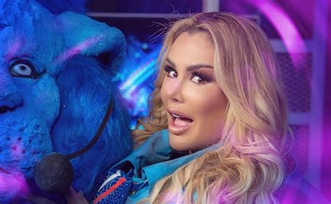 Ninel Conde es Azul en Quién es la máscara